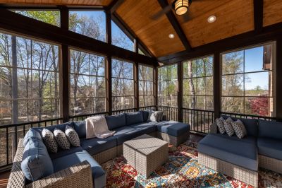 Deck Enclosure Installation in Asheville, NC