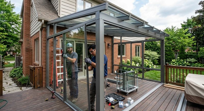 Enclosed Patio Installation in Seattle, WA
