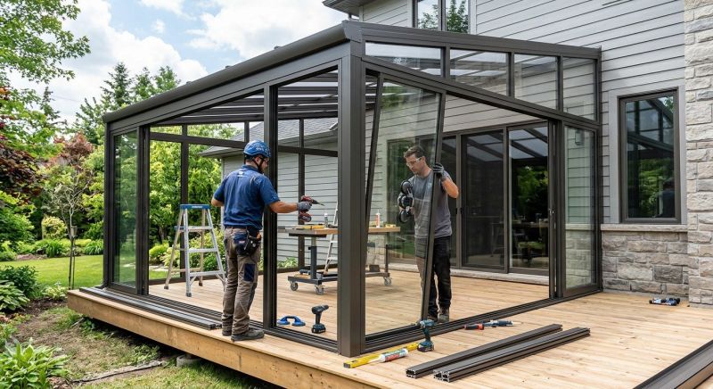 Patio Enclosure Installation in Seattle, WA