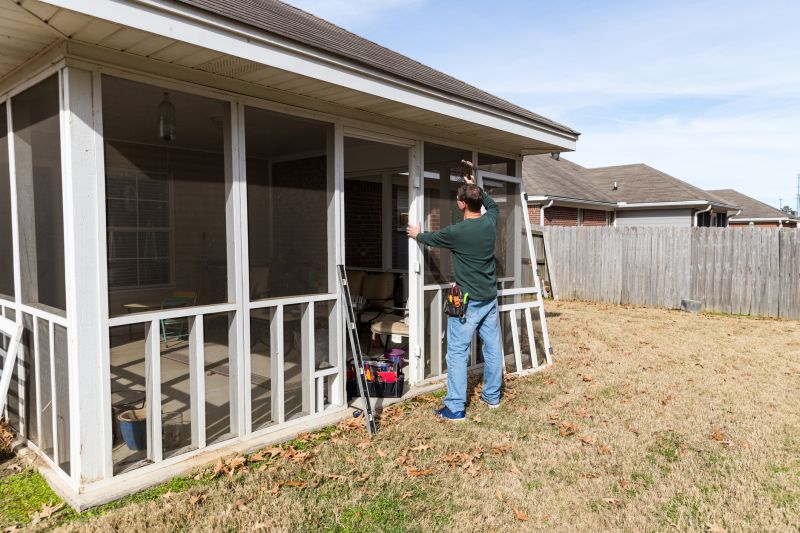 Screened In Porch Construction