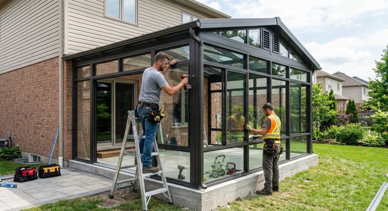 Solarium Installation in Asheville, NC