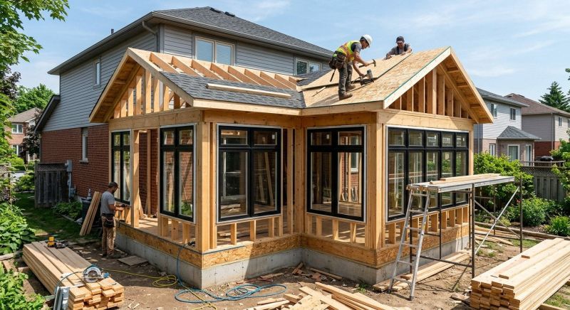 Sunroom Addition Construction in Cincinnati, OH