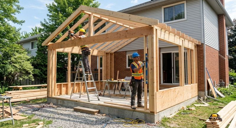 Sunroom Addition Construction in Dallas, TX