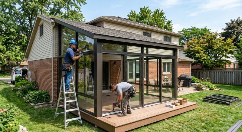 Three Season Room Construction in Arvada, CO