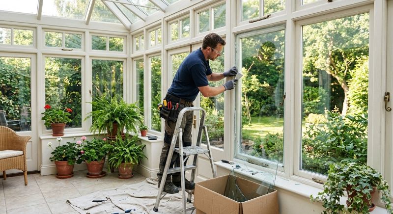 Sunroom Glass Repair in Knoxville, TN