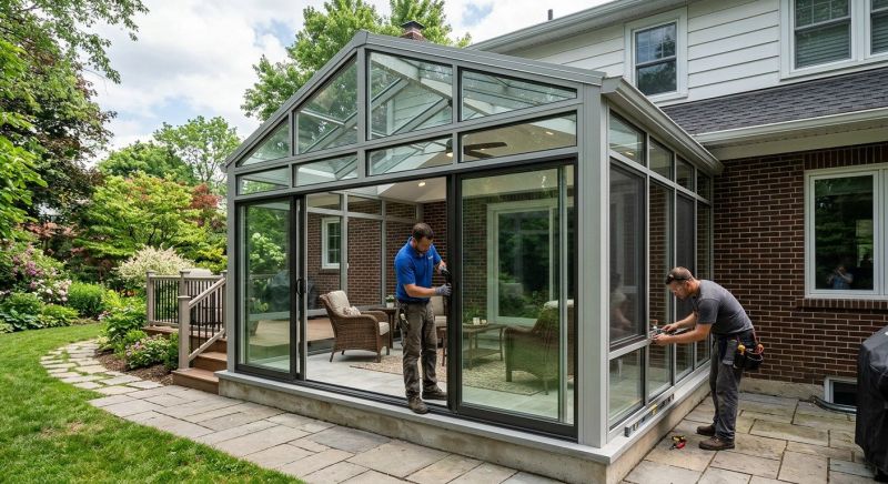 Sunroom Installation in Asheville, NC